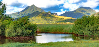 Koolau range from the Marsh